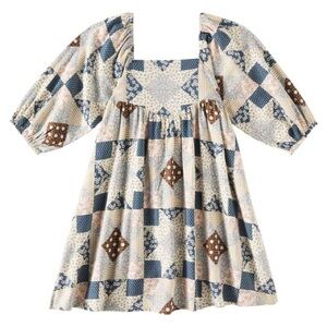 Rylee + Cru Patchwork Cassidy Dress